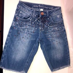 Justice Premium Girls Denim Jeans with Bedazzling